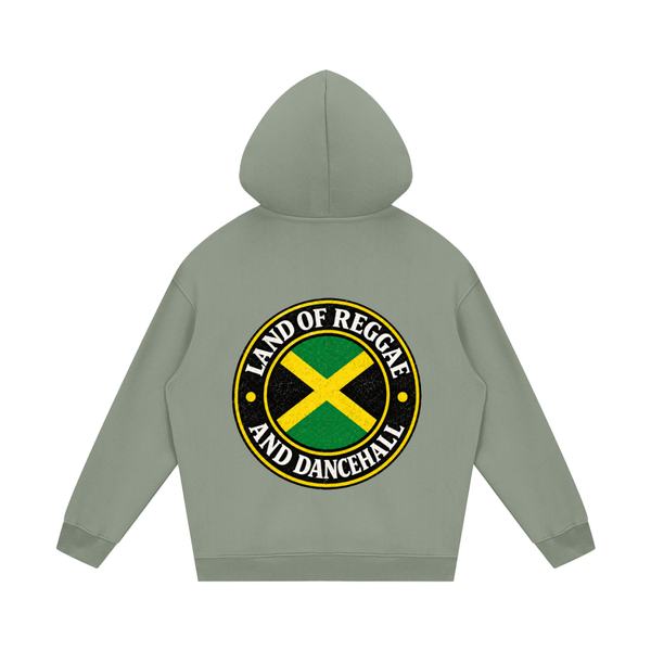 Land of Reggae and Dancehall Streetwear Unisex Fleece Pullover