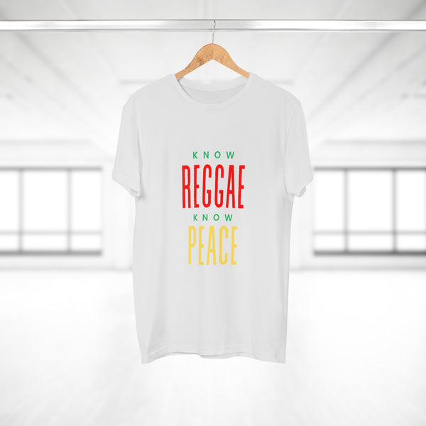 Know Reggae. Know Peace. Men's Premium Tee