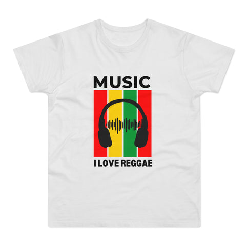 I Love Reggae Music Men's Premium Tee