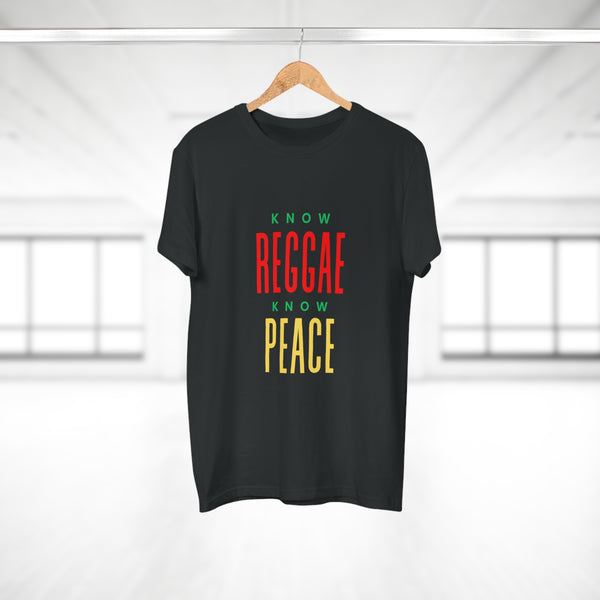 Know Reggae. Know Peace. Men's Premium Tee