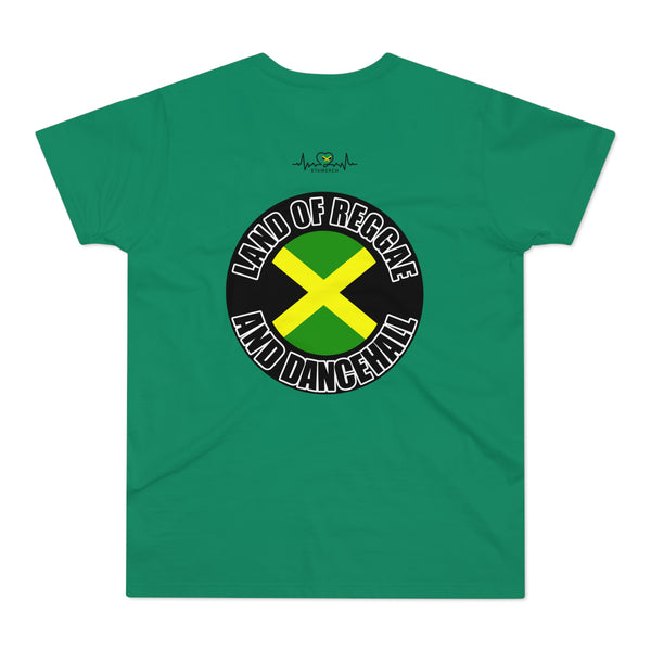 LAND OF REGGAE AND DANCEHAL Men's Premium Tee