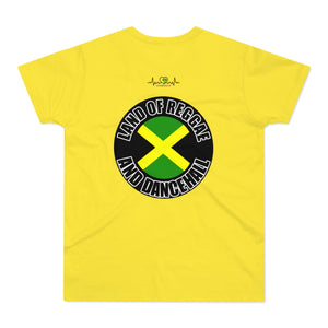 LAND OF REGGAE AND DANCEHAL Men's Premium Tee