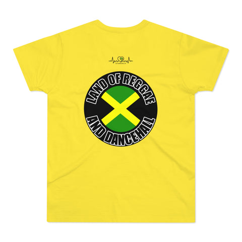 LAND OF REGGAE AND DANCEHAL Men's Premium Tee