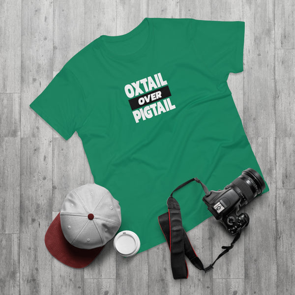 Oxtail over Pigtail Men's Premium Tee