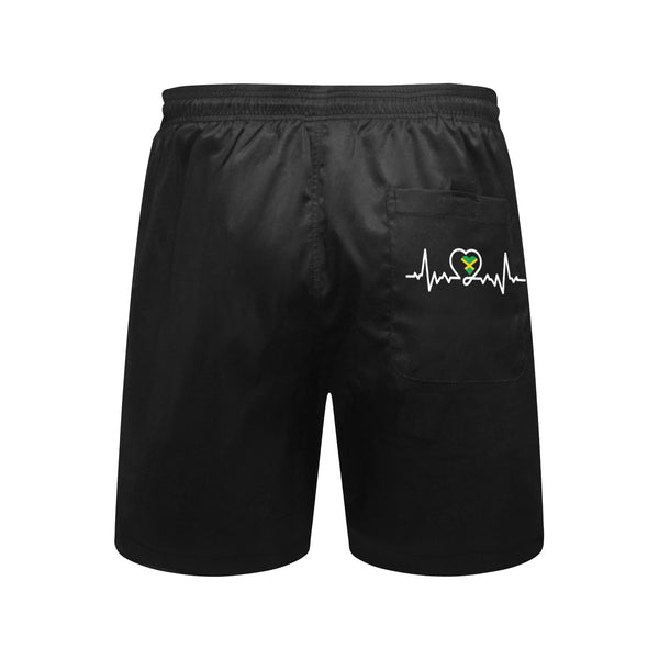 Kingston Jamaica 876merch Men's Mid-Length Swim Shorts