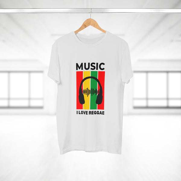 I Love Reggae Music Men's Premium Tee