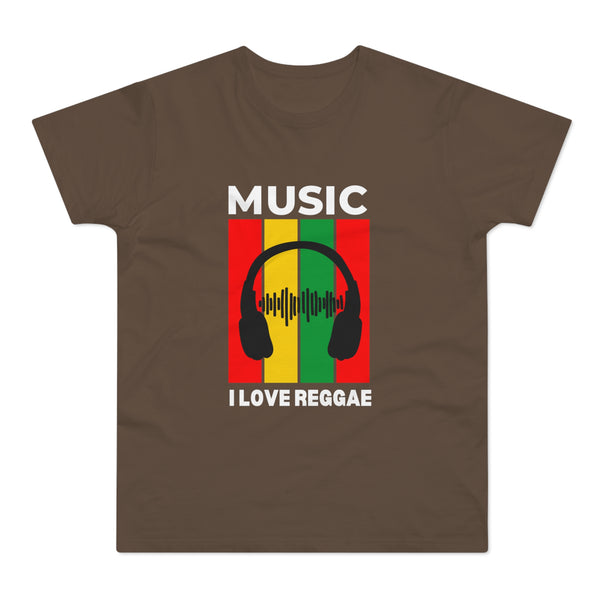I Love Reggae Music Men's Premium Tee