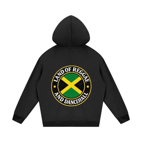 Land of Reggae and Dancehall Streetwear Unisex Fleece Pullover