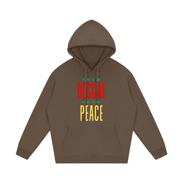 Know Reggae Know Peace Streetwear Unisex Fleece Pullover