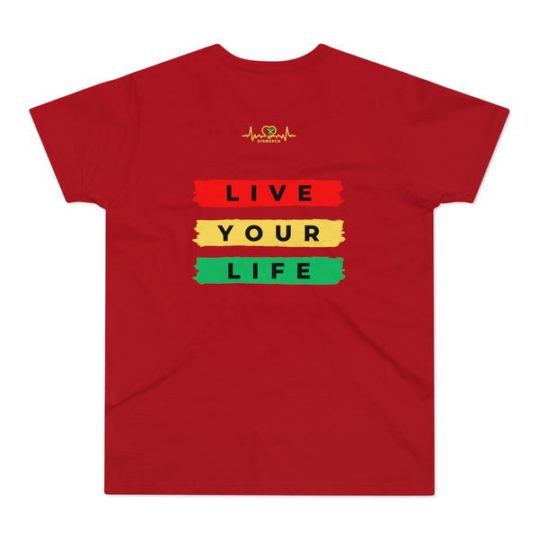 Live Your Life!  Men's Premium Tee