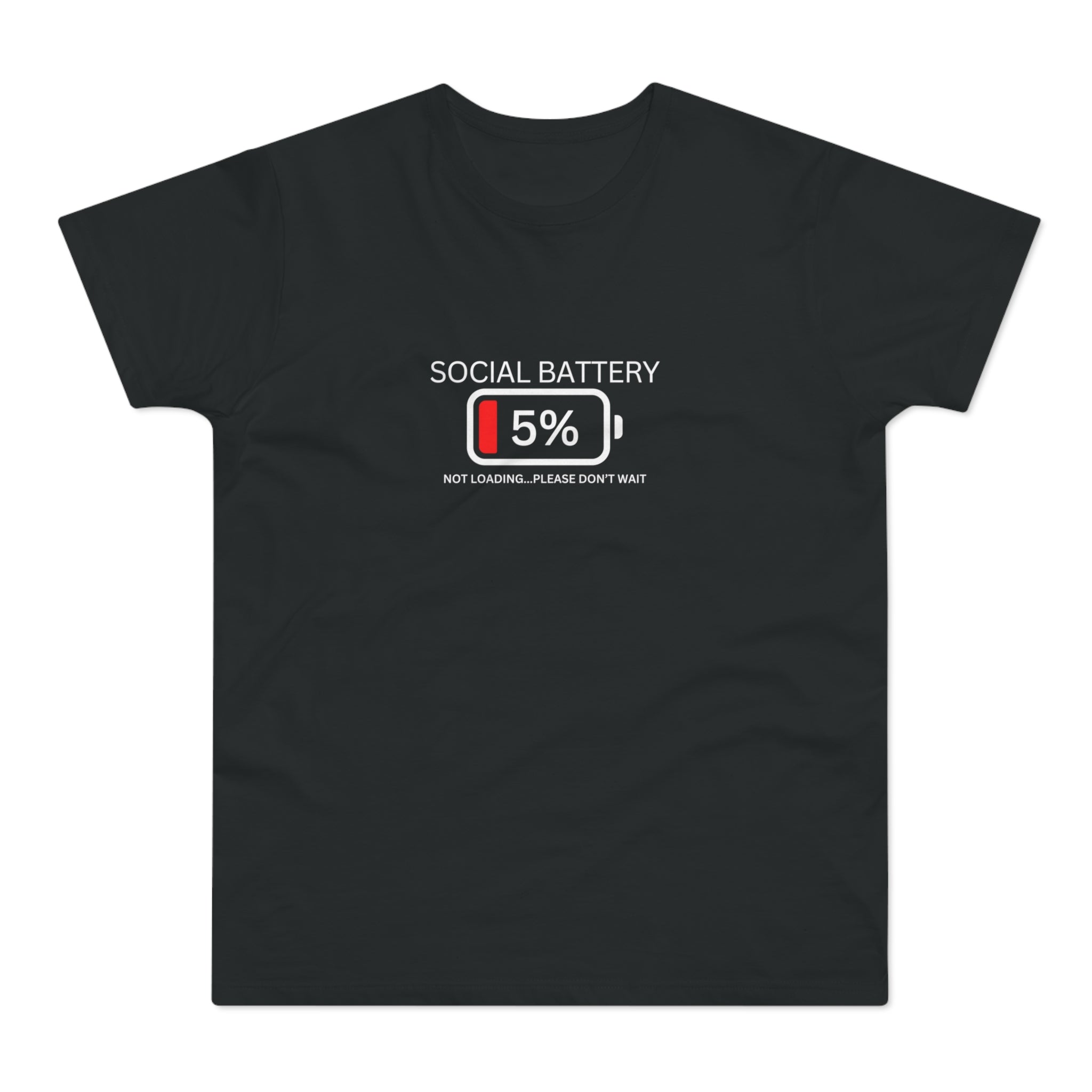 Drained Social Battery Men's Premium Tee