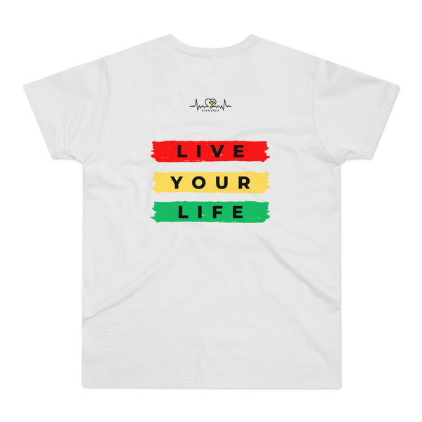 Live Your Life!  Men's Premium Tee