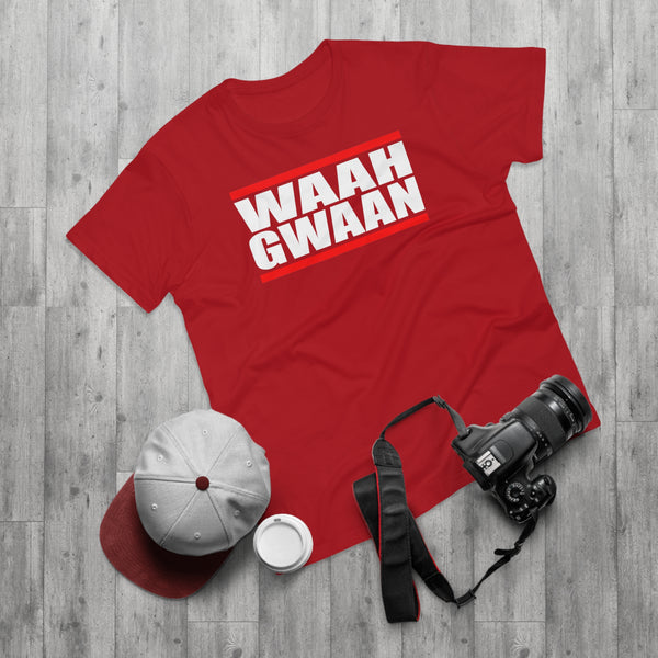 Waah Gwaan (Jamaican patois) Men's Premium Tee