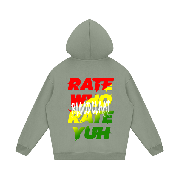 Rate Who Rate Yuh Streetwear Unisex Fleece Pullover