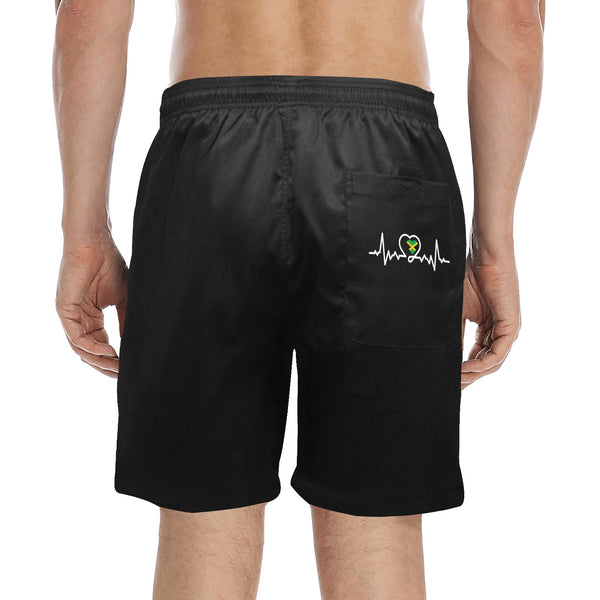 One love 876merch Men's Mid-Length Swim Shorts