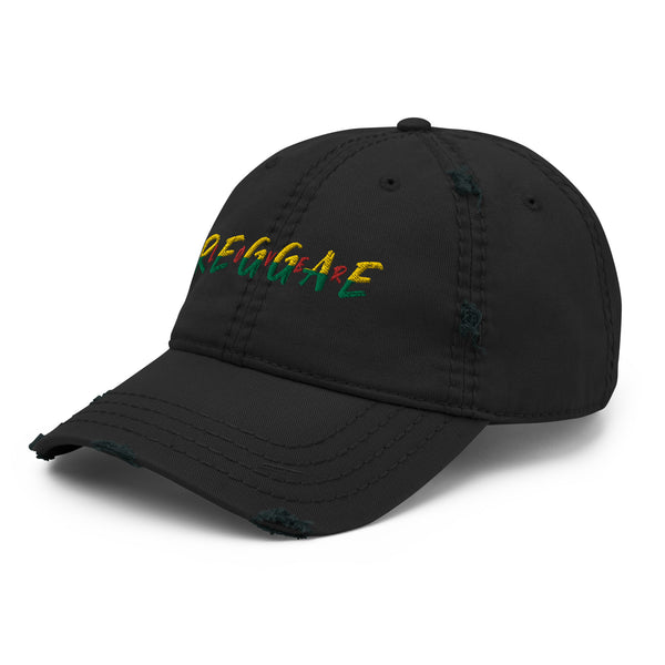 Reggae Lover Distressed Cap