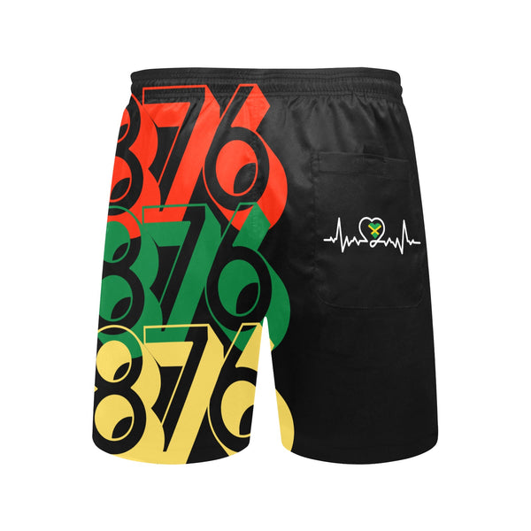 Rep 876 876merch Men's Mid-Length Swim Shorts