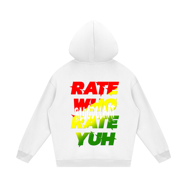 Rate Who Rate Yuh Streetwear Unisex Fleece Pullover