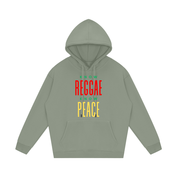 Know Reggae Know Peace Streetwear Unisex Fleece Pullover