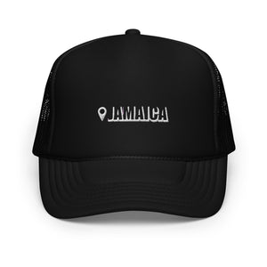 Location Jamaica Foam Trucker Hat