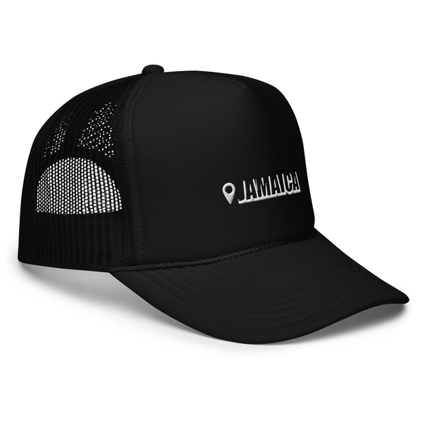 Location Jamaica Foam Trucker Hat