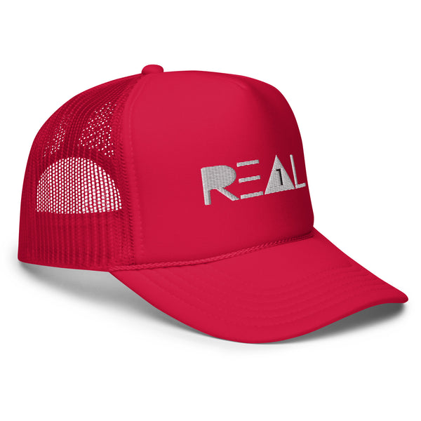 Real One Foam trucker hat