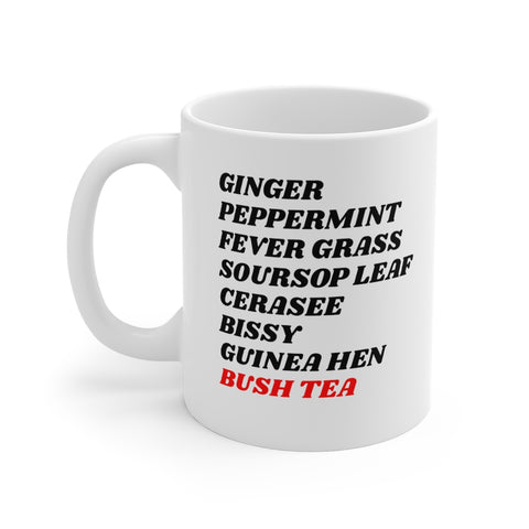 List of Bush Teas Mug